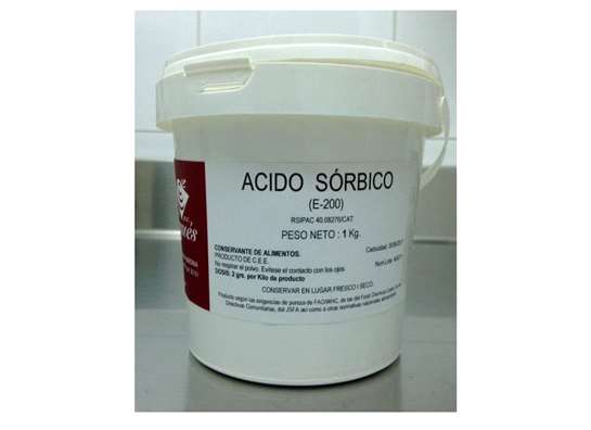 ácido sórbico E-200